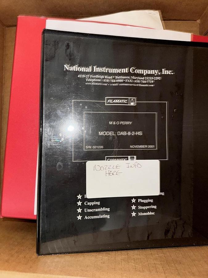 Used Filler, Piston, Monoblock, M&O Perry with (3) Filamatic Piston Fillers, Crimper, Stainless Steel, #5991418