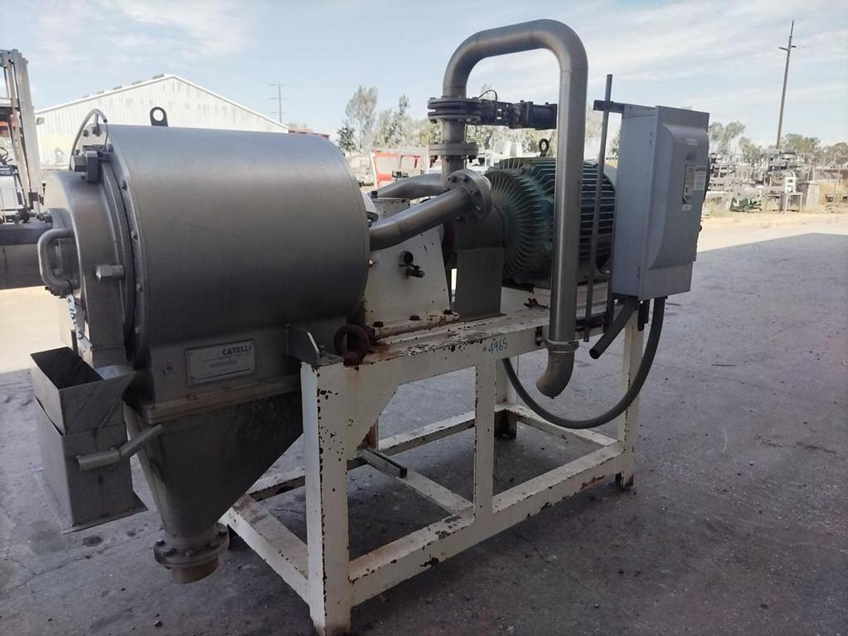 Used Pulper, Finisher, Rossi Catelli, Model P100/6R, Butterfly Turbo Juice Extractor, #5991913