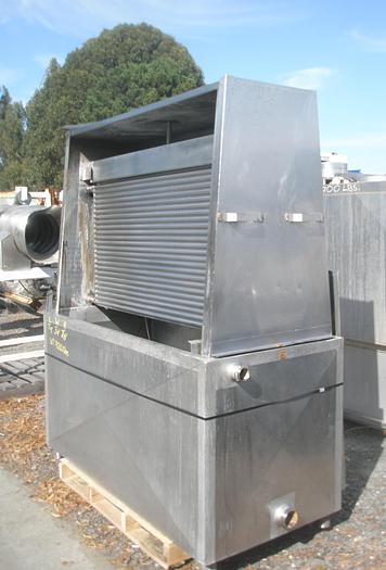 Used Refrig, Chiller, Plate, S/st, (2) Plates, #C736716