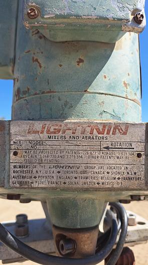 Used Mixer, Agitator, 0.43 HP, Lightnin, Model XD-30 - #S745269
