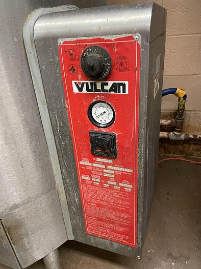Used Kettle, 150 Gallon, Agitated, Vulcan, GT150E, Self Contained, Natural Gas #C745335