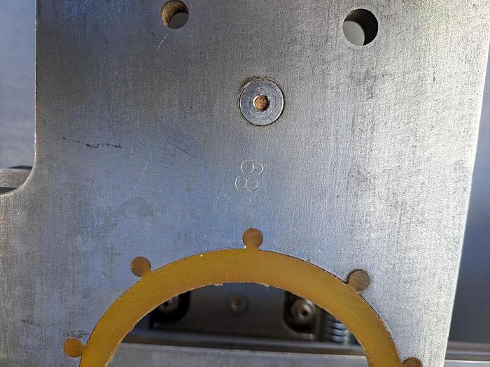 Used Capper, Resina, Model NRS-51, Single Chuck, Stainless Steel