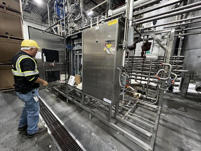 Used Pasteurizer, HTST, Tube-In-Tube, CIP, Vacuum, Complete System, #5674433