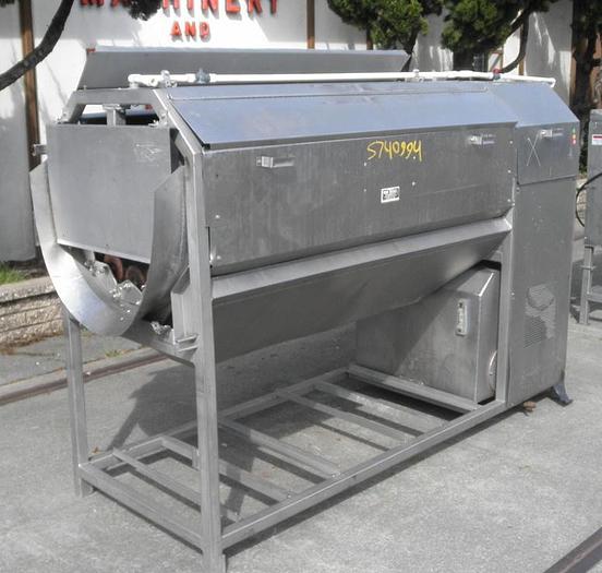 Used Peeler, Ron Bichel, S/st, Abrasive, 28" x 70", Screw, #S740994