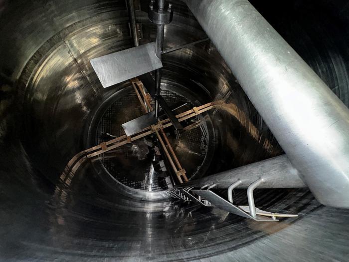 Used Tank, 6,000 Gallon, 316 Stainless, Jacket, Dbl Agitation, #5991018