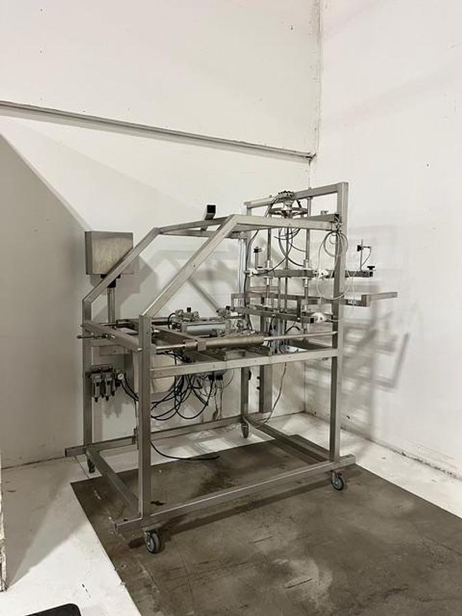 Used Jar Filling & Capping Line, Inline Filling Systems, Piston Filler, Capper & Cap Feeder, #5991602