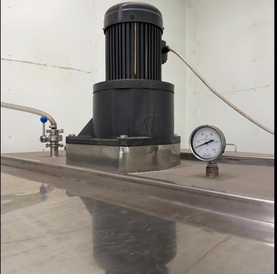 Used Kettle, 500 Gallon, Stainless Steel, Jacketed with Agitator,  Electric Heated, #5991764