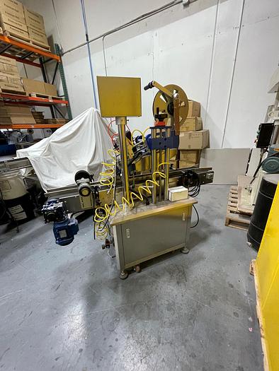 Used Labeler, Wipe On, Top Labeler, Belt Conveyor, Model TT-LB, #5532791