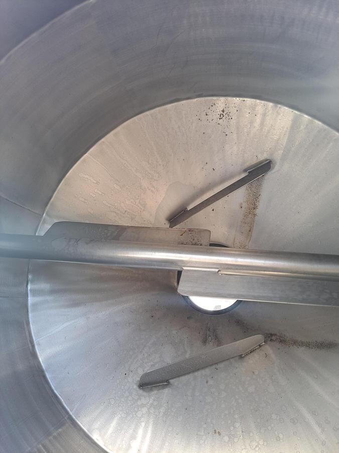 Used Mixer, Conical, Double Cone, 20 Cu Ft, Stainless Steel, 5 HP, #5991566
