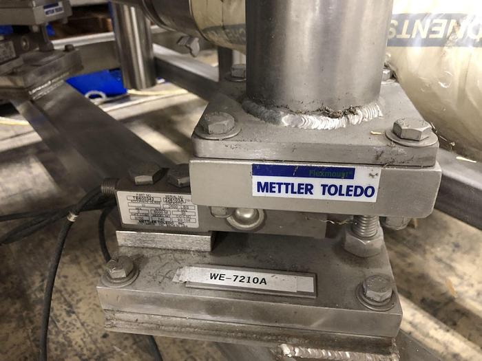 Used CIP Skid, 2-Tank, 230-Gallon, 316L Stainless Steel, A&B Process Systems - #4750220