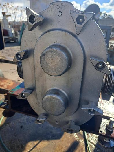 Used Pump, Positive, Waukesha, Mdl 60, 316 Stainless Steel, 3 HP #S745383