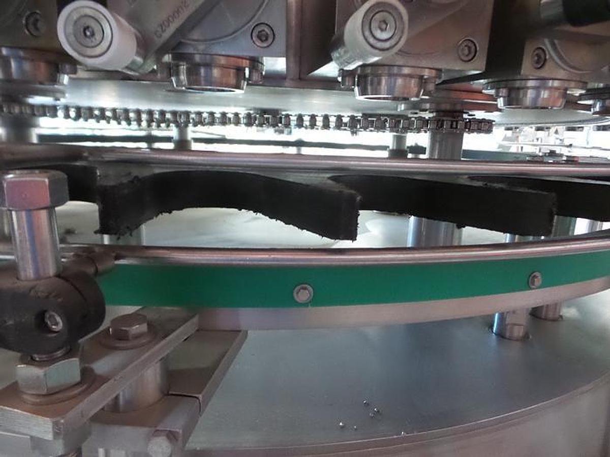 Used Filler, Piston, 40-Head, Rotary Piston Filler, Zacmi , Model 0295/40/3, #5991916