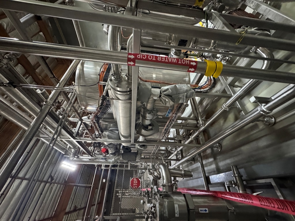 Used Tea Blending & Brewing, GEA, Brew Vessels, Blend Tanks, Valve Matrix, (3) Tank CIP System, #5991625