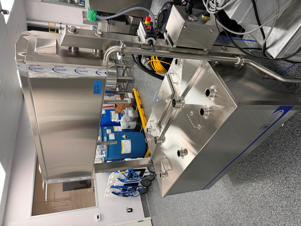 Used Tank, Cheese Vat, 1,000 lb., Qualtech, Jacketed, Pasteurizing, #5991906