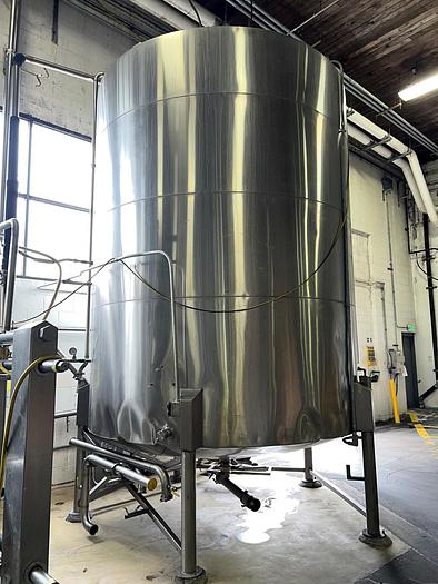 Used JV Northwest 7,000 Gallon Jacketed Tank, Stainless Steel #4487790
