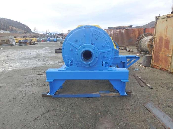 Used Ball Mill, 4' Diam x 5' Long, Denver, Rubber Lined - #D745262