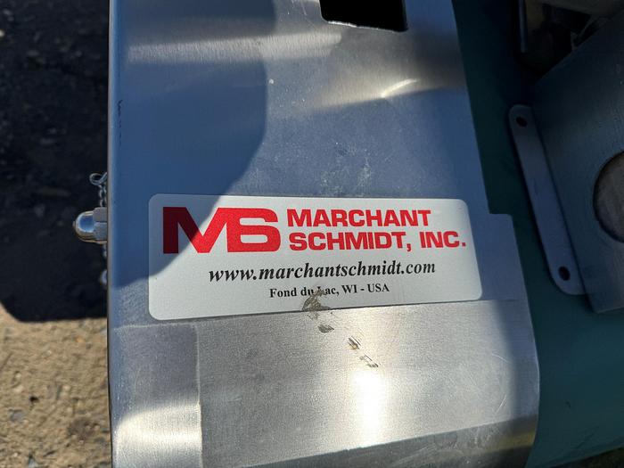 Used Conveyor, Belt, 16" X 10.5', Stainless Steel, Inclined, Marchant Schmidt #S745471