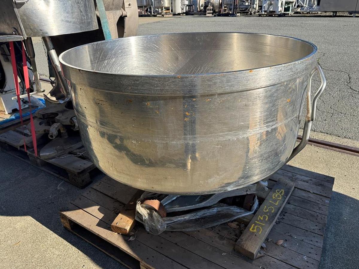 Used Mixer, Horizontal Kneading Mixer, Artofex 300, Dual-Arm, Stainless Steel, (2) Bowls, #5991687