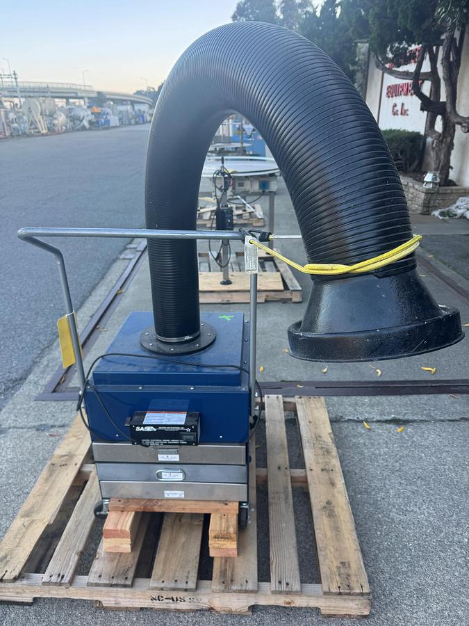 Used Dust Collector, Fume Extractor, Portable, Sentry Air Systems, SAS Model 550, #5991655