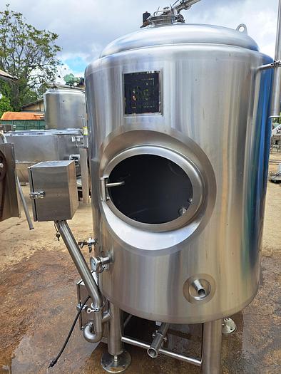 Used Tank, 200 Gallon, Stainless Steel, Insulated, Dish Top & Bottom, 36" X 48" #S745518