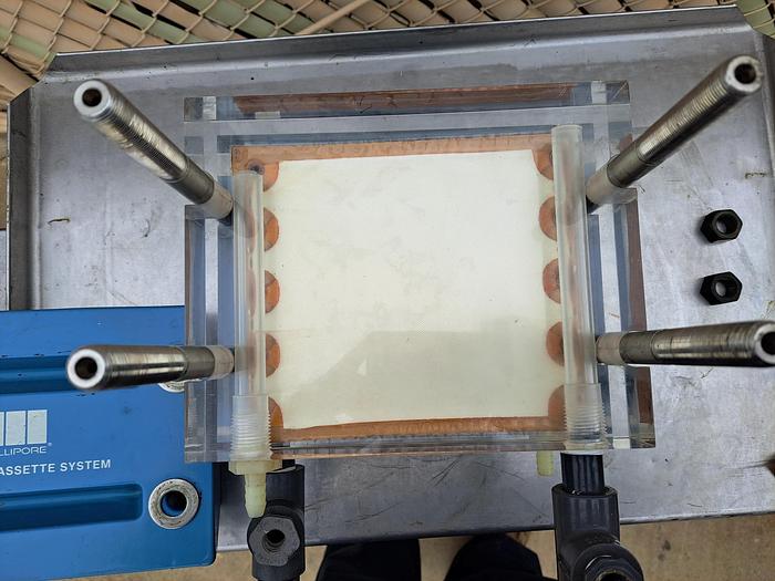 Used Lab Equipment, Cassette Filter, Millipore, Filtration, Cassette, 3/8" inlet and 1/4" outlet #S745184