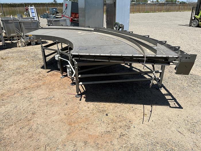 Used Conveyor, Belt, 56" Wide, 90 Degree Right Turn, C/st #C745207