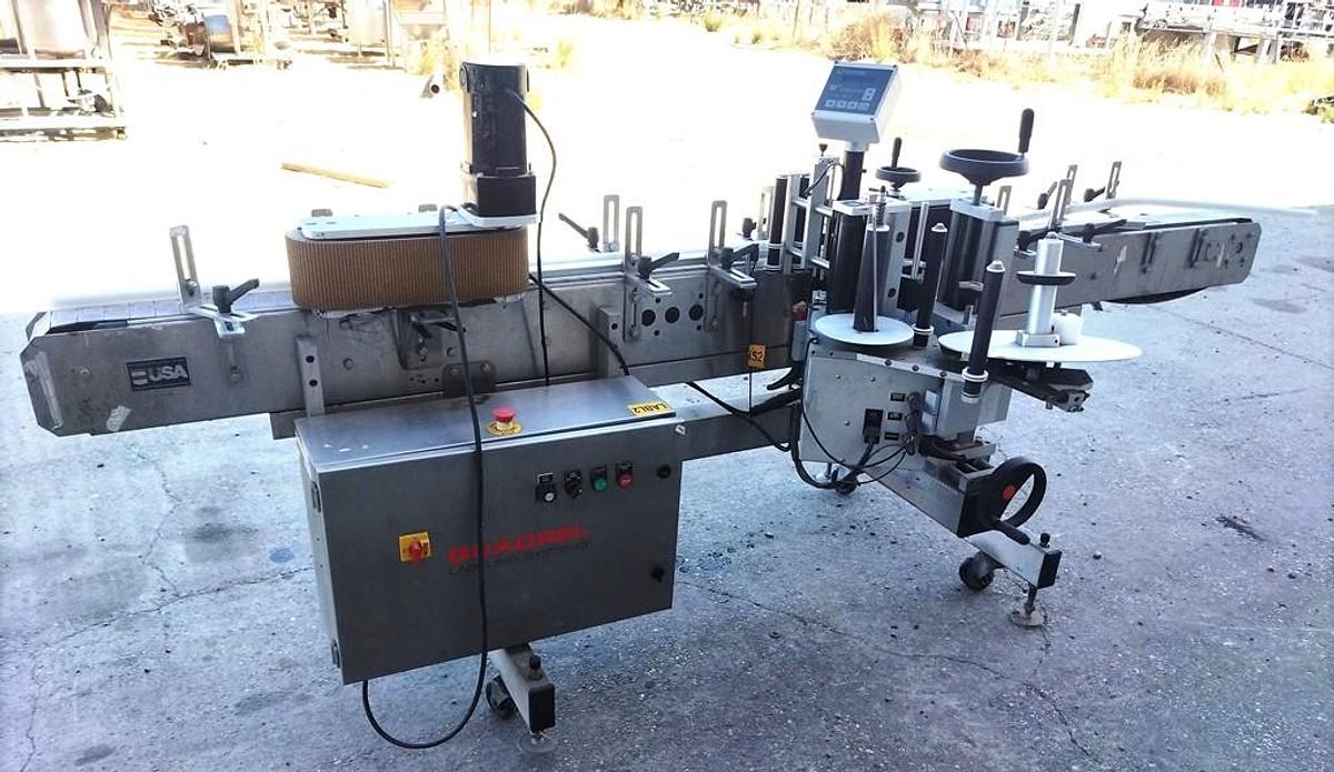 Used Labeler, Pressure Sensitive, Quadrel Econoline E100, 2021, Stainless Steel, #5991957
