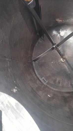 Used Tank, 850 Gallon, Stainless Steel, Jacketed, Agitated, CE Howard - #