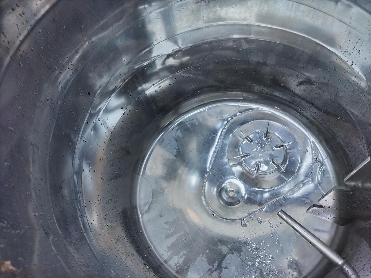 Used Tank, 26 Gallon (100 Liter), 316L Stainless Steel, Jacketed, 45 PSI, FV, #5991492