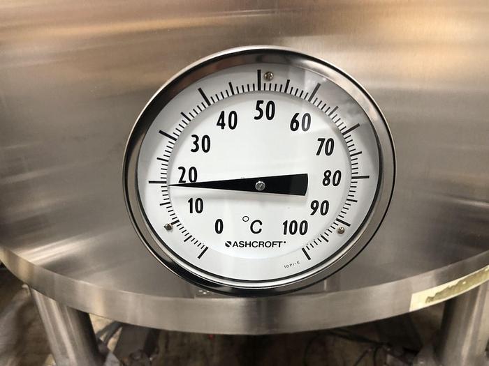 Used CIP Skid, 2-Tank, 230-Gallon, 316L Stainless Steel, A&B Process Systems - #4750220