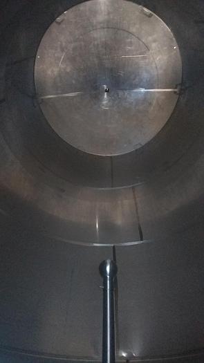 Used Tank, 6,000 Gallon, 316 Stainless Steel, Dish Bottom, Legs, #5990999