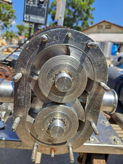 Used Pump, Positive, Waukesha, Mdl 030, 316 S/st, 1.5" #S745181