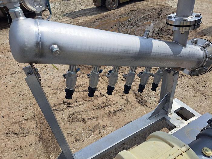 Used Pump, Centrifugal, 30 HP, Nikuni, Mdl KTM65S2, Bubble Generator