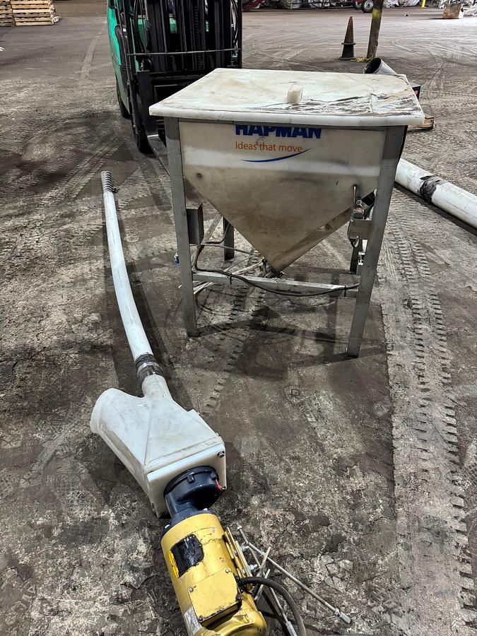 Used Bag Filling System, Chantland AccelPak, Hapman Conveyor, Hamer Filler, Automatic, #5991426