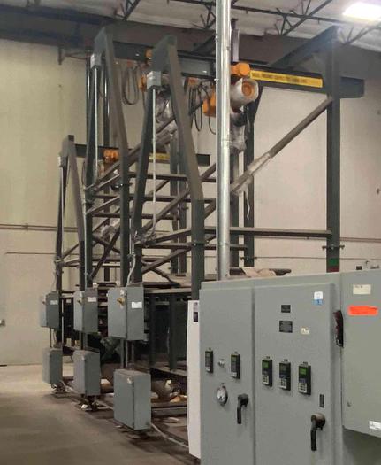 Used Bulk Bag Unloader, National Bulk Equipment, Stainless Steel, Weight-in-Loss - (3) Available - #4530767