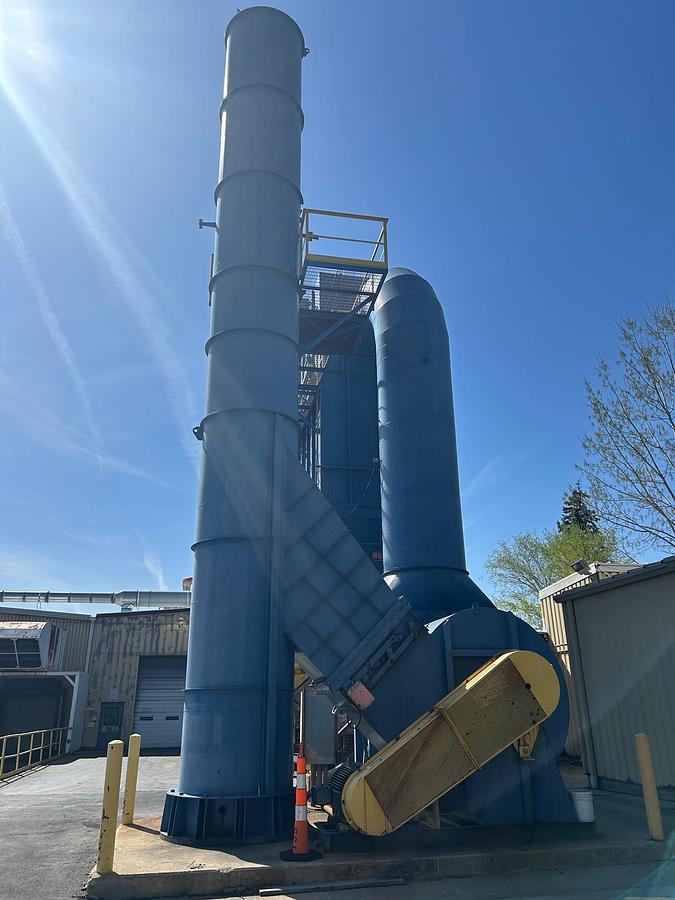 Used Dust Collector, Baghouse, Delta Pulse Jet, 75,000 CFM, 300 HP #5991388