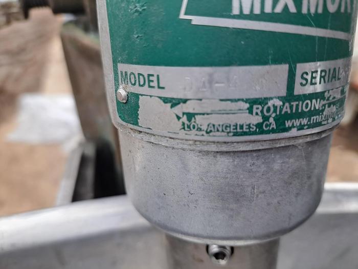 Used Tank, 625-Gallon, Stainless Steel, Agitated, MIX-MOR Mixer #5991289