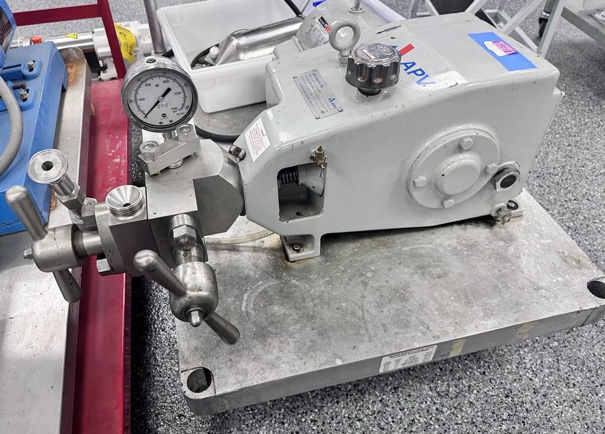 Used Homogenizer, High Pressure, APV Gaulin, 15MR-8TA, 8,000 PSI, #5991962
