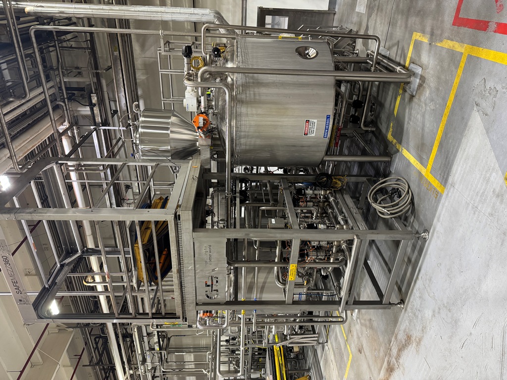 Used Tea Blending & Brewing, GEA, Brew Vessels, Blend Tanks, Valve Matrix, (3) Tank CIP System, #5991625