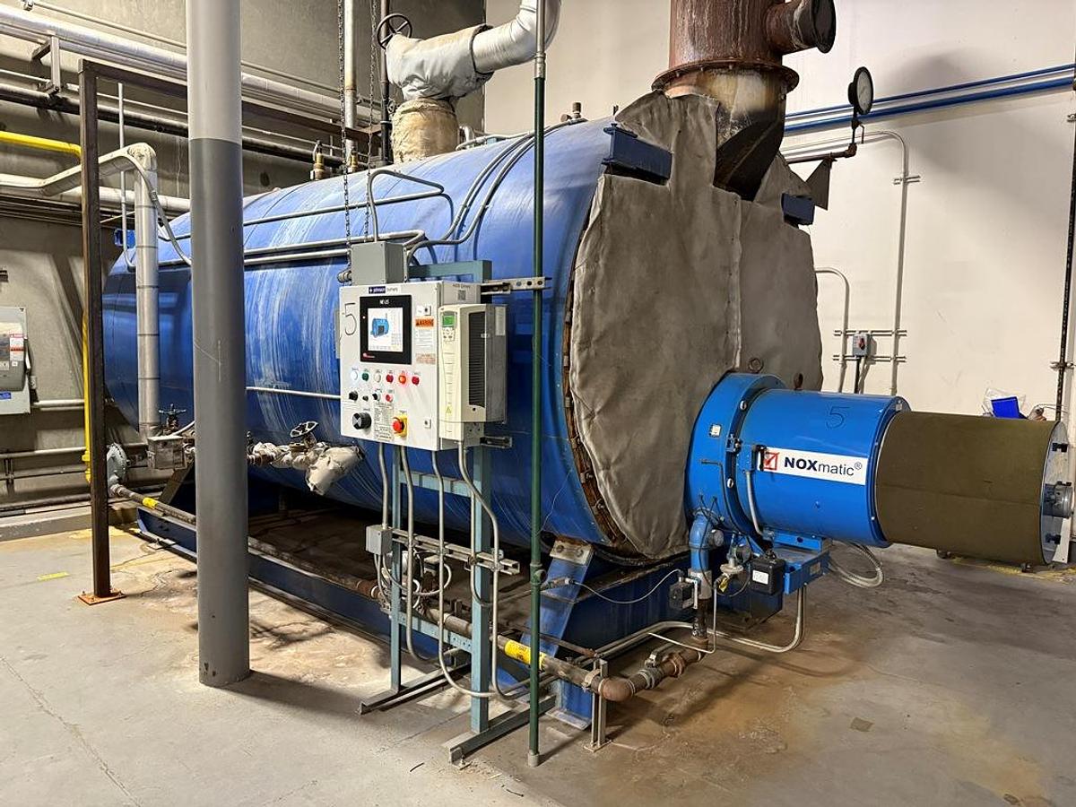 Used Boiler, 300 HP High Pressure Steam, Johnston, NOXmatic Burner, Gas-Fired, #5991634