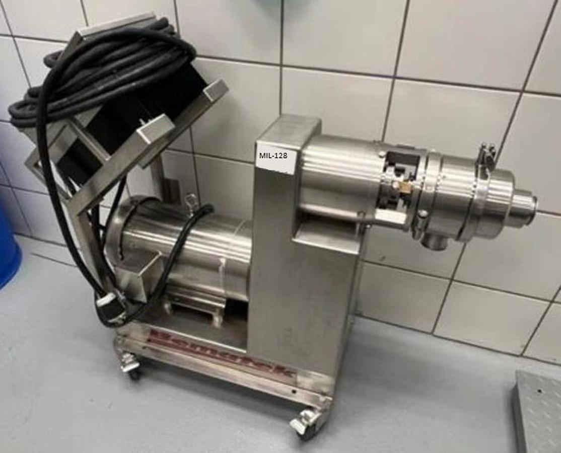 Used Mill, Inline, Colloid Mill / High Shear Mixer, 10 HP, Stainless Steel, Bematek CZ-260-PB-10, #5991669