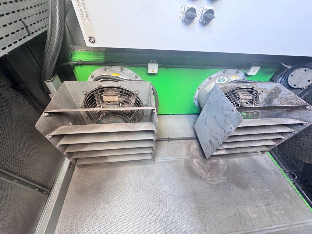 Used Cogeneration System, Natural Gas, 675 kW, GE Jenbacher JMC 312, Cooling & Heat Recovery System, Spare Engine, #