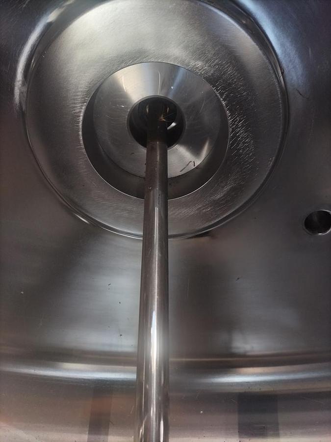 Used Tank, 1,320 Gallon (5,000 Liter), Jacketed, Agitated, 316L Stainless Steel, 100 PSI, #5991478
