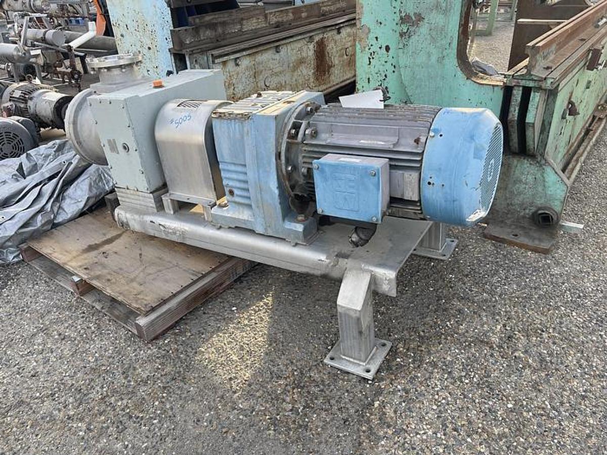 Used Pump, Positive, Fristam FKL 600, 75 HP, 7" In/Out, Flanged, #5991931