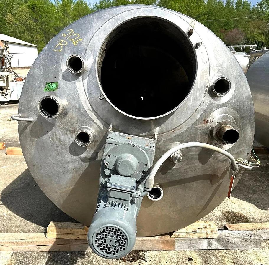 Used Tank, 600 Gallon, 316L Stainless Steel, Walker, Jacketed, #5991835