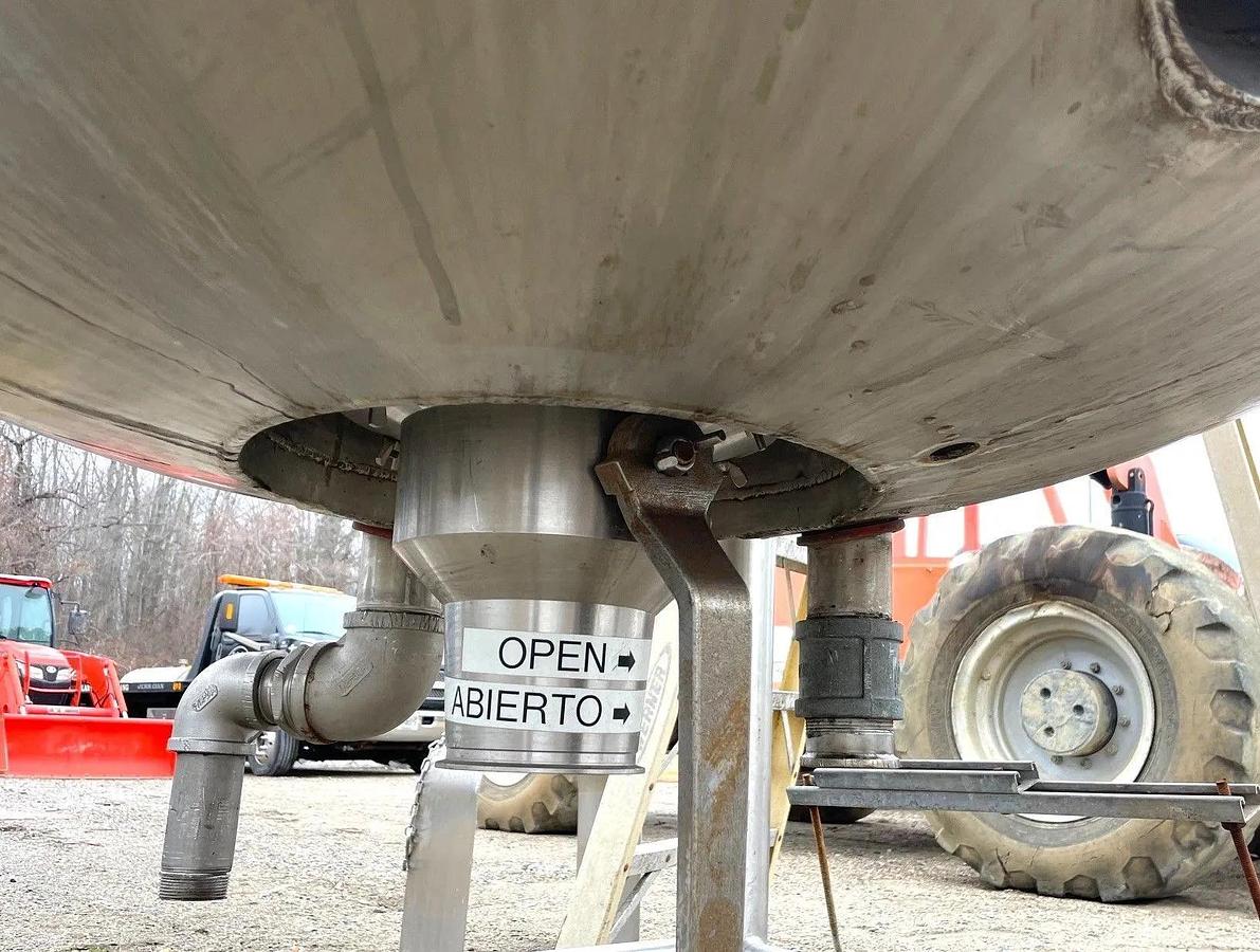 Used Kettle, 1,000 Gallon, Stainless Steel, Double Motion, Jacketed, Lee, 150 PSI, #5991834