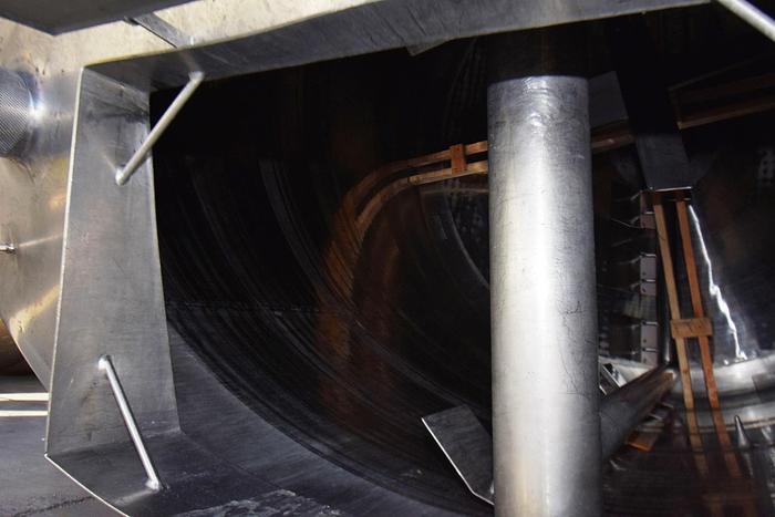 Used Tank, 6,000 Gallon, 316 Stainless Steel, Jacket, Double Agitation, #5991018