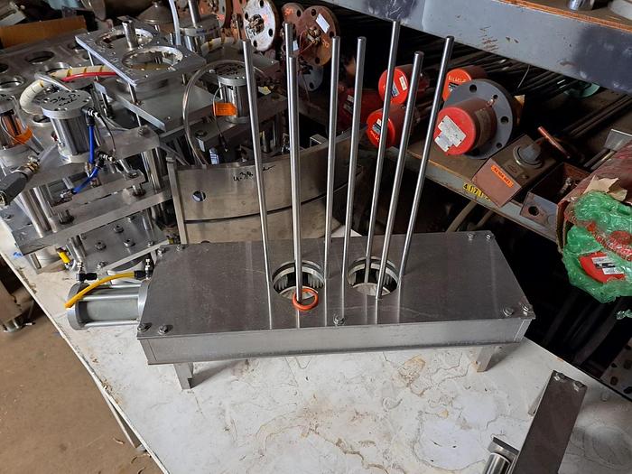 Used Filler, Cup, 2-Lane, Stainless Steel, 12 Ounces & 16 Ounces