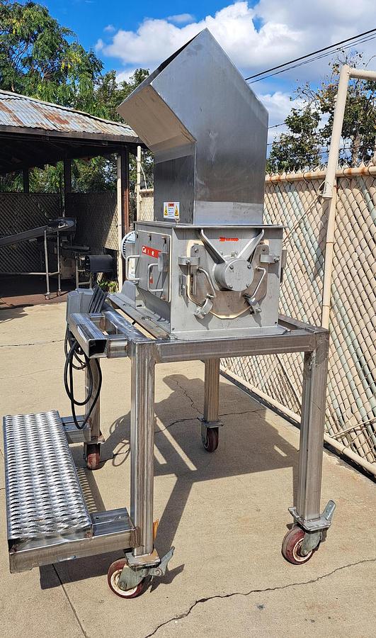 Used Mill / Grinder, Granulator Sieve / Nibbler, Gericke NBS 300/450, Stainless Steel, #5991558