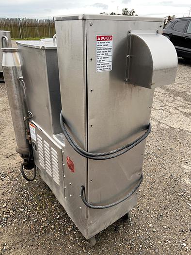 Used Feeder, Screw, 4" x 20", S/st, APV Crepaco, Model S430, Fruit Feeder #S744990